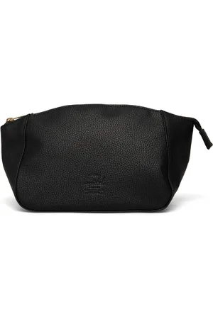 Herschel Milan Toiletry Bag Vegan Leather Toilettaske Black