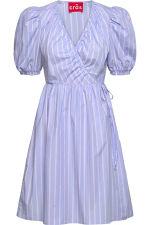 Crās Faecras Dress Knælang Kjole Blue