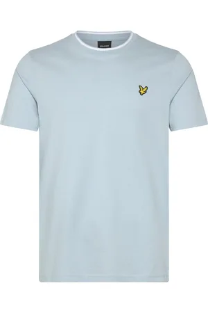Lyle & Scott Tipped T-Shirt Tops T-Kortærmet Skjorte Blue