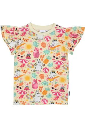 Mumin Sommar T-Shirt Tops T-Kortærmet Skjorte Multi/patterned