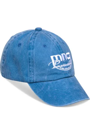 Mads Norgaard Washed Cotton Twill Coal Cap Accessories Headwear Caps Blue