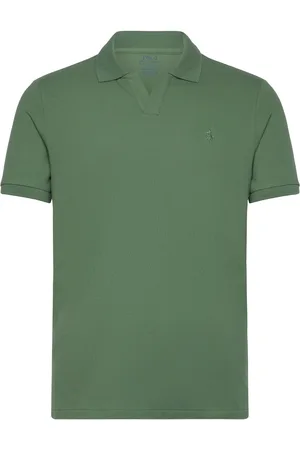 Ralph Lauren Custom Slim Fit Stretch Mesh Polo Shirt Tops Polos Short-sleeved Khaki Green