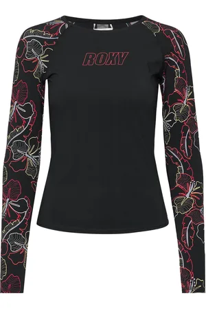 Roxy Active Ls Lycra Sport Sport Clothing Sport Swimwear Sport Wetsuits Black