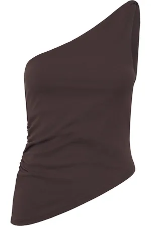 Gina Tricot Twist Top Tops T-shirts & Tops Sleeveless Black