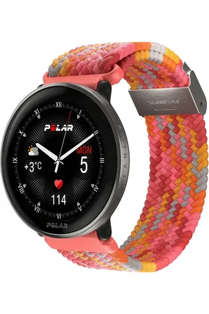 Polar Wb 20Mm Braided Yarn Red S-L Sport Men Sport Equipment Sports Watches Pink