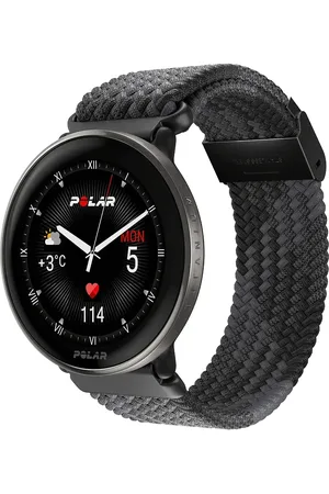 Polar Wb 20Mm Braided Yarn Blk S-L Sport Men Sport Equipment Sports Watches Black