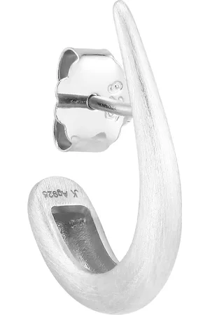Jane Koenig Big Orbis Drop Stud Accessories Jewellery Earrings Single Earring Silver