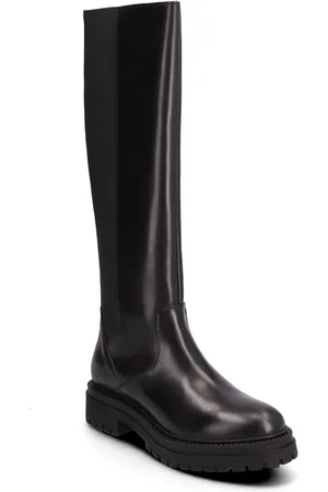 Geox D Iridea Lange Støvler Black