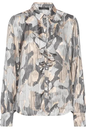 Bruuns Bazaar Floretbbdaiva Shirt Tops Shirts Long-sleeved Multi/patterned