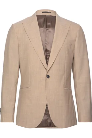 Reiss Wish Designers Blazers Single Breasted Blazers Beige