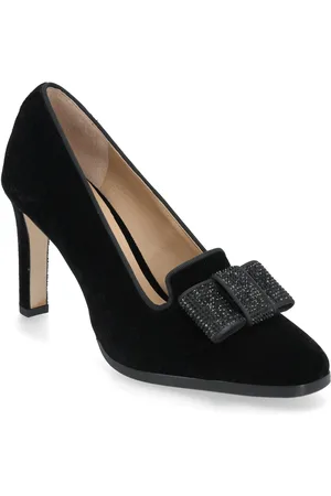 Ralph Lauren Corah Velvet Pump Shoes Heels Pumps Classic Black