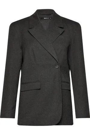 Gina Tricot Over D Blazer Blazers Over D Blazers Grey