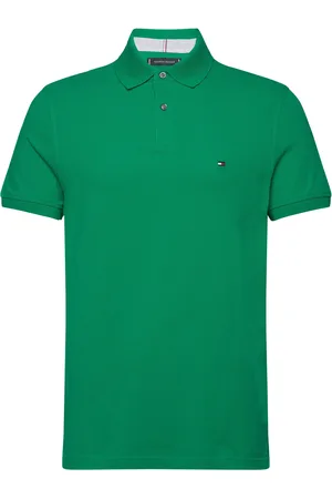 Tommy Hilfiger 1985 Regular Polo Tops Polos Short-sleeved Green