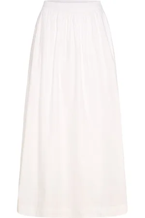 HUGO BOSS C_Vlondie Skirts Knee-length & Midi Skirts White