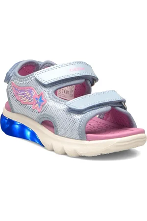 Geox J Sandal Ciberdron G Shoes Summer Shoes Sandals Blue
