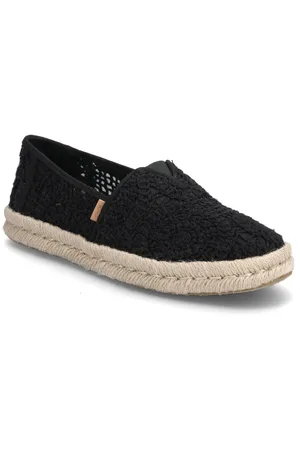 TOMS Alpargata Rope 2.0 Espadrillos Flade Sandal Black