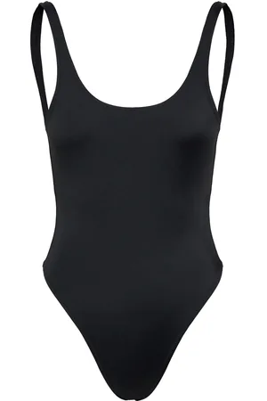 Weekday Low Back Scoop Neck Swimsuit Badedragt Badetøj Black