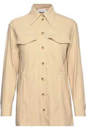 Rodebjer Aria Tops Shirts Long-sleeved Cream