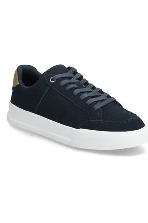 Tommy Hilfiger Th Court Summer Suede Low-top Sneakers Navy