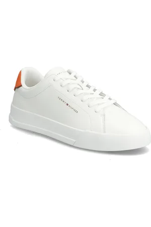 Tommy Hilfiger Th Court Lth Detail Ess Low-top Sneakers White