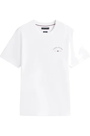 Tommy Hilfiger Hilfiger Hotel Tee Tops T-Kortærmet Skjorte White