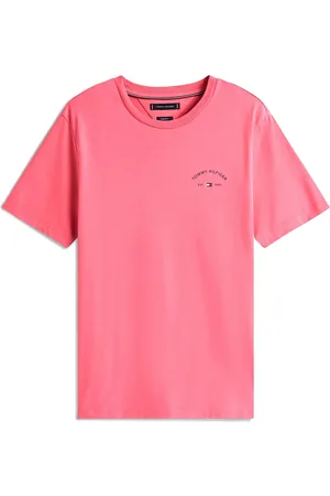Tommy Hilfiger Hilfiger Hotel Tee Tops T-Kortærmet Skjorte Pink