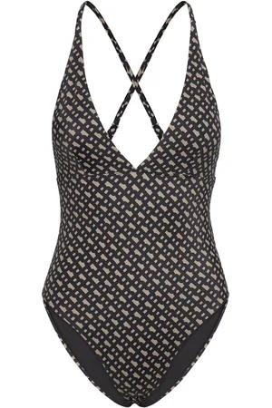 HUGO BOSS Bb Monogram Swimsuit Badedragt Badetøj Multi/patterned
