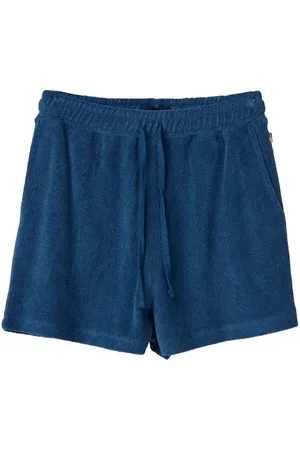 Lexington Organic Cotton Terry Shorts Bottoms Shorts Casual Shorts Navy
