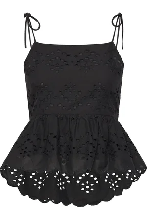 Noella Libby Blouse Tops Blouses Sleeveless Black