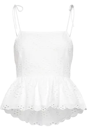 Noella Libby Blouse Tops Blouses Sleeveless White