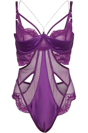 Hunkemöller Belladonna Body Bodies Slip Purple