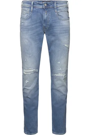 Replay Anbass Trousers Slim 573 Online Bottoms Jeans Regular Blue