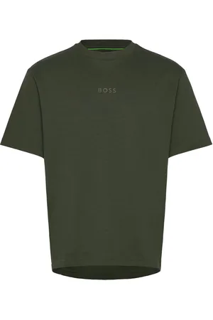 HUGO BOSS Tee 10 Sport Men Sports Clothes Sport Tops Sport T-Skjorte Green