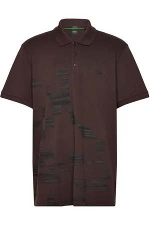 HUGO BOSS Paddy 6 Tops Polos Short-sleeved Brown