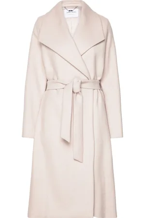 Gerry Weber Coat Wool Outerwear Coats Winter Coats Cream