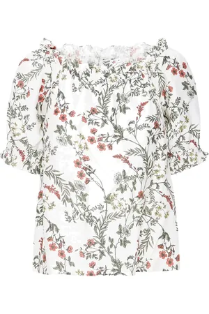 B YOUNG Byimilda Off Shoulder Blouse - Tops Blouses Short-sleeved White