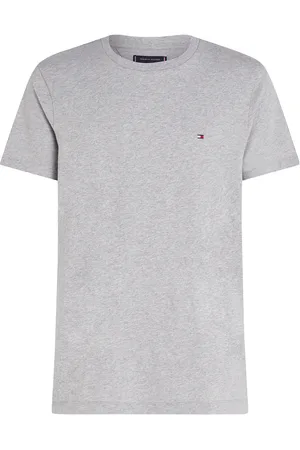 Tommy Hilfiger Essential Reg Fit Heather Tee Tops T-Kortærmet Skjorte Grey
