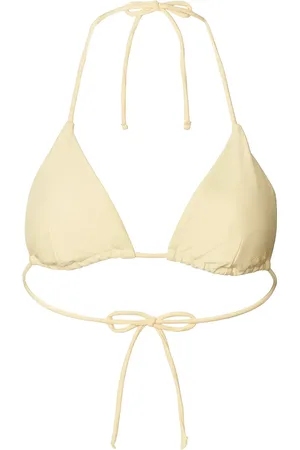 Rethinkit Bikini Top Triangle Bay Sport Women Sport Clothing Sport Swimwear Sport Bikinis Cream