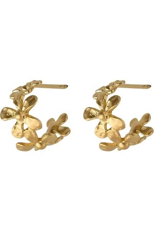 Pernille Corydon Wild Poppy Hoops Accessories Jewellery Earrings Hoops Gold