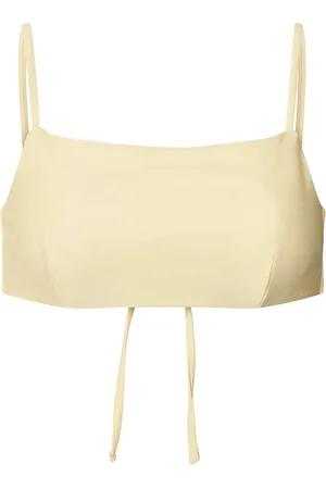 Rethinkit Bikini Top Bandeau Bay Sport Women Sport Clothing Sport Swimwear Sport Bikinis Cream