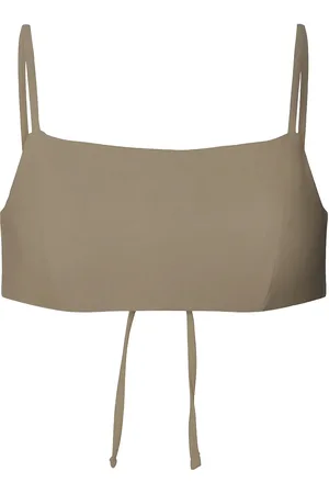 Rethinkit Bikini Top Bandeau Bay Sport Women Sport Clothing Sport Swimwear Sport Bikinis Beige
