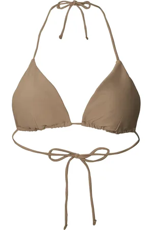 Rethinkit Bikini Top Triangle Bay Sport Women Sport Clothing Sport Swimwear Sport Bikinis Beige