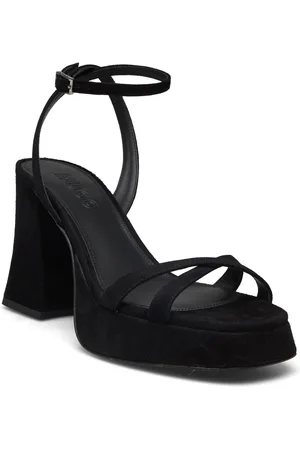 HUGO BOSS Vicky P.sandal -S Sandal Med Hæl Black