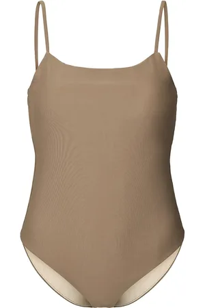 Rethinkit Swimsuit Bandeau Bay Sport Women Sport Clothing Sport Swimwear Sport Swimsuits Brown