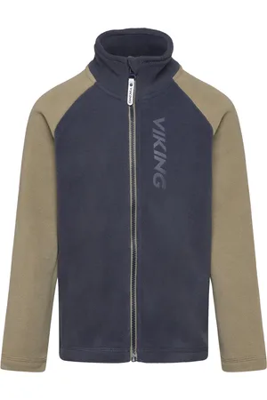 Viking Playtime Fleece Jacket Warm Sport Fleece Outerwear Fleece Jackets Green
