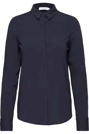 Samsøe Samsøe Milly Np Shirt 9942 Tops Shirts Long-sleeved Blue