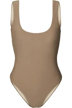 Rethinkit Swimsuit Clean Bay Sport Women Sport Clothing Sport Swimwear Sport Swimsuits Brown