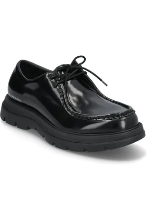 Steve Madden Reice Lace Up Snørestøvler Black