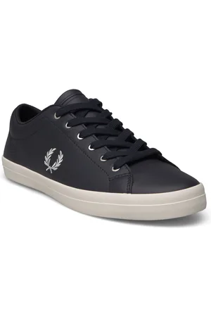 Fred Perry Baseline Leather Low-top Sneakers Black