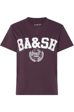 Bash Tee-Shirt Ioni Tops T-shirts & Tops Short-sleeved Burgundy